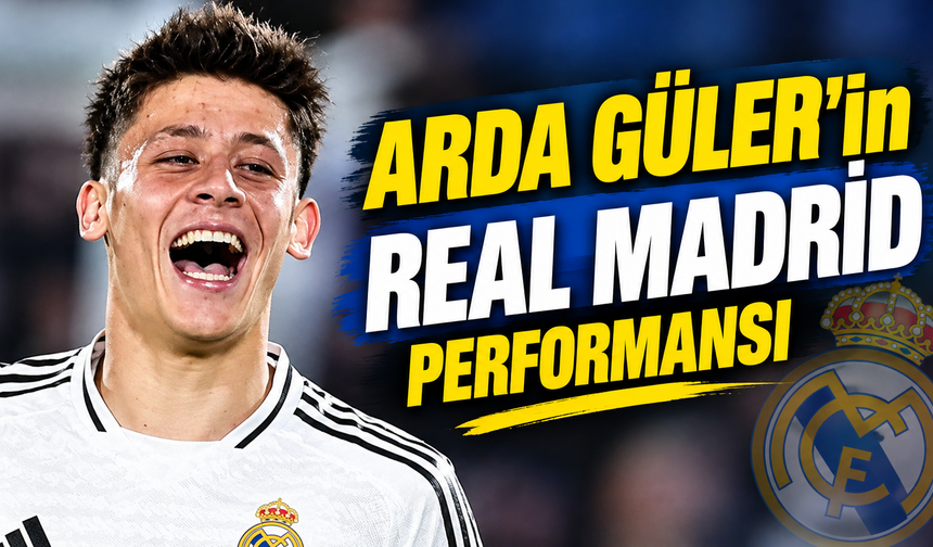 Öyle bir gol attı ki.. Arda Güler'in Real Madrid performansı