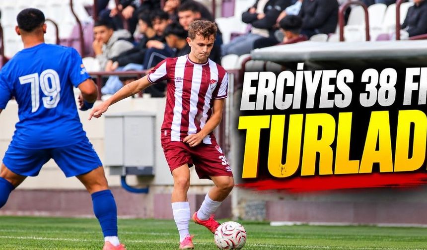 Erciyes 38 FK Elazığ'da turladı
