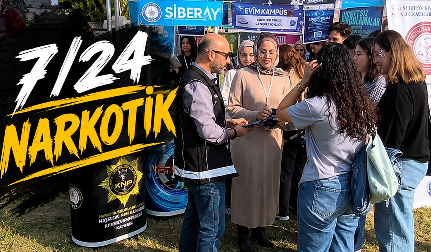 Kayseri’de Narkotik Bilgilendirmesi: 6670 Vatandaşa Ulaşıldı