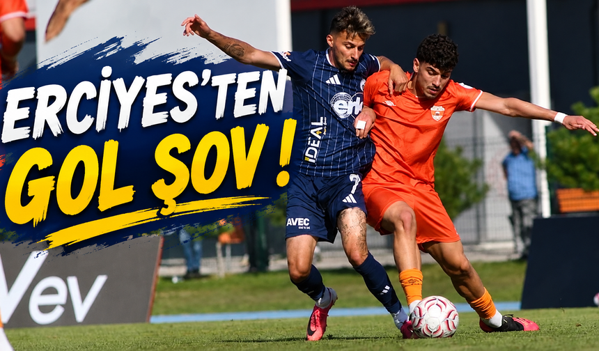 Erciyes 38 FK’dan Gol Şov