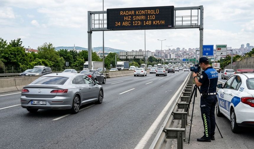 Radara Giren Servet Ödeyecek! Radar Cezaları Ne Kadar?