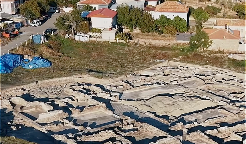 Örenşehir'deki tarihi mozaikler turizme kazandırılıyor!