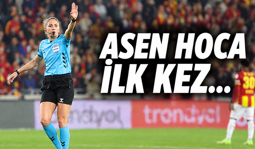 Lider Kayserispor'un maçında Asen Albayrak düdük çalacak