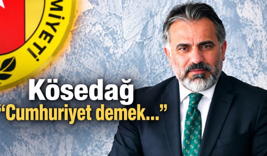 KGC Başkanı Metin Kösedağ’dan 29 Ekim Cumhuriyet Bayramı Mesajı