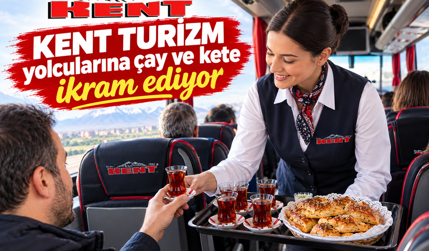 Otobüs Yolcularına Kete ve Çay Sürprizi!