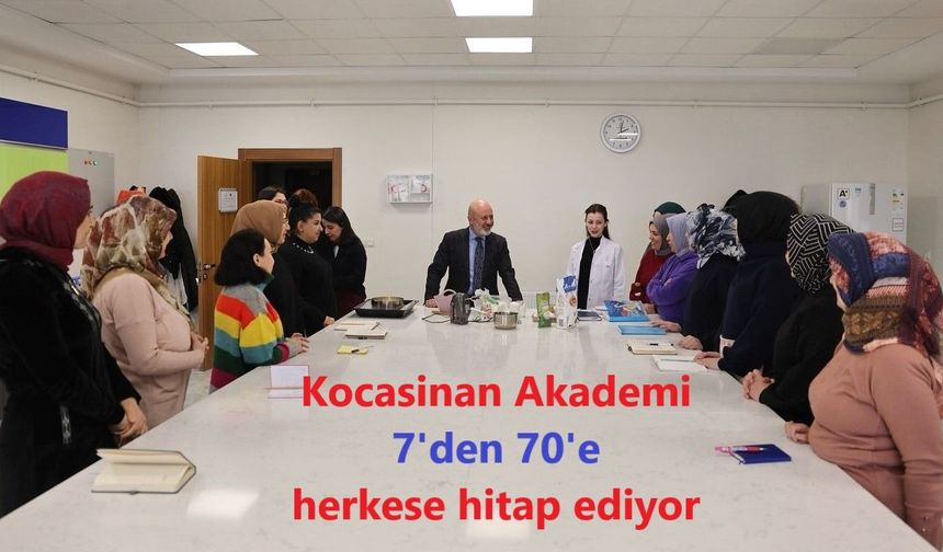 Kocasinan Akademi kadınlara meslek ve gelir kapısı oluyor