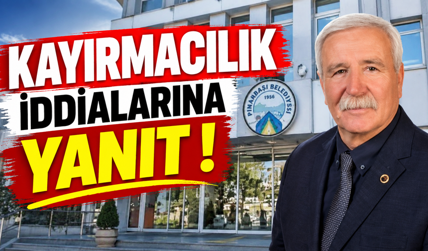 Pınarbaşı Belediyesi’nden iddialara sert yanıt
