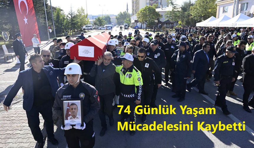 Kayseri Emniyetinde Acı Kayıp! Polis Ahmet Sami Kılıçkaya hayata tutunamadı