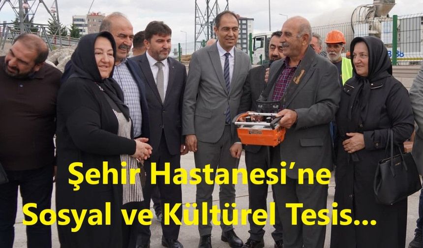Kayseri Şehir Hastanesi Daha Sosyalleşiyor