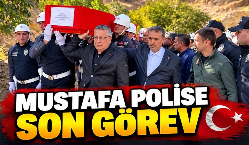 Kayserili Polis Mustafa Oğuzhan Çavuş Son Yolculuğuna Uğurlandı