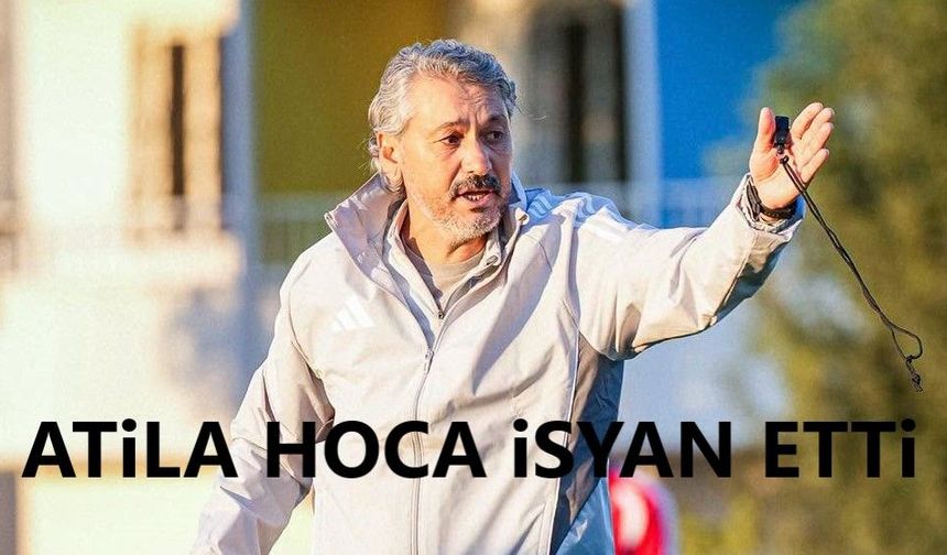 Atila Gerin, Pendikspor maçı sonrası isyan etti