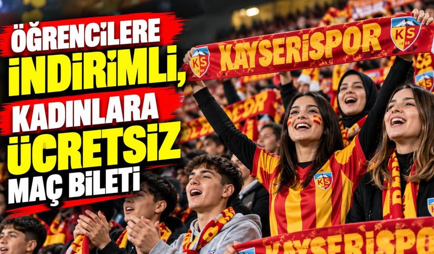Öğrencilere 100 TL, Kadınlara Ücretsiz