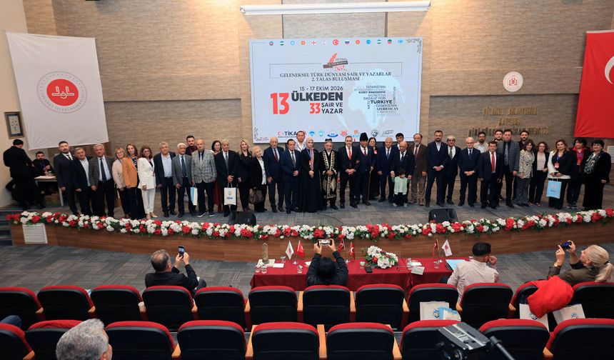 Talas'ta duygu dolu şiir gecesi: Türk Dünyası tek yürek oldu