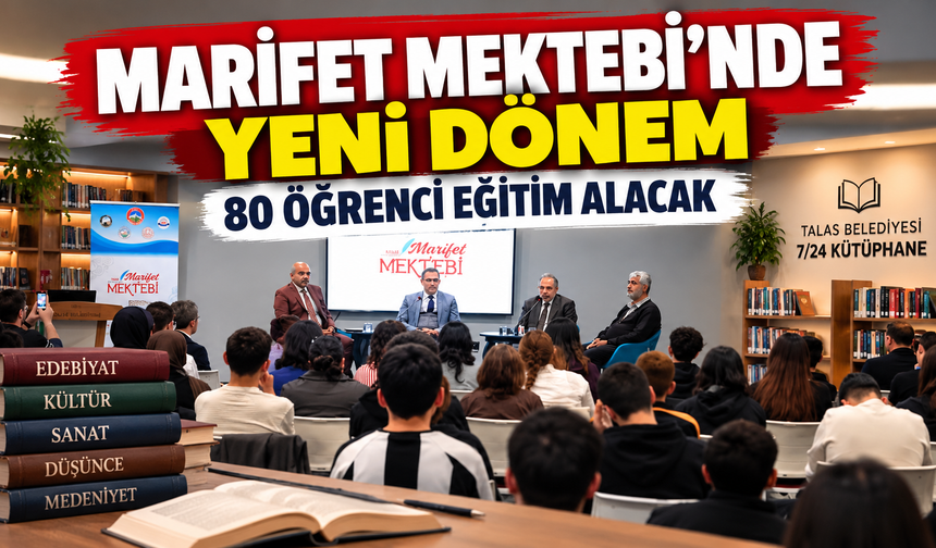 Kayseri Marifet Mektebi’nde Yeni Dönem Başladı