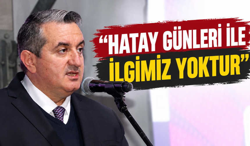 Sun Fuarcılık’tan Hatay Günleri Açıklaması