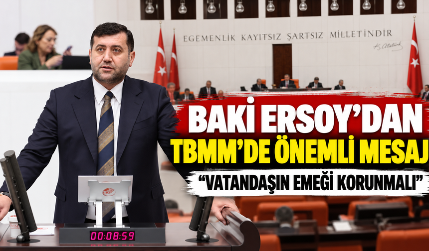 MHPli Baki Ersoy'dan FON açıklaması