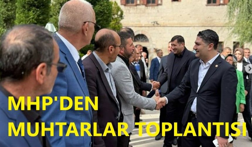 MHP Kayseri Teşkilatı Talaslı Muhtarlarla Buluştu