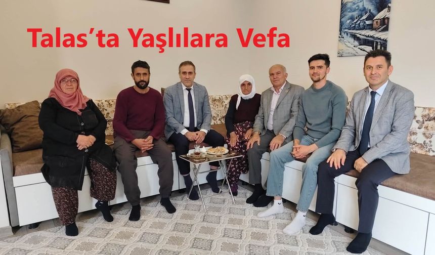 Talas'ta Yaşlılara Vefa