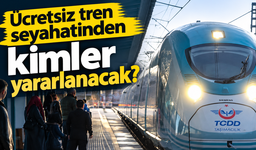 Ücretsiz Tren Biletlerinde Dijital Doğrulama..