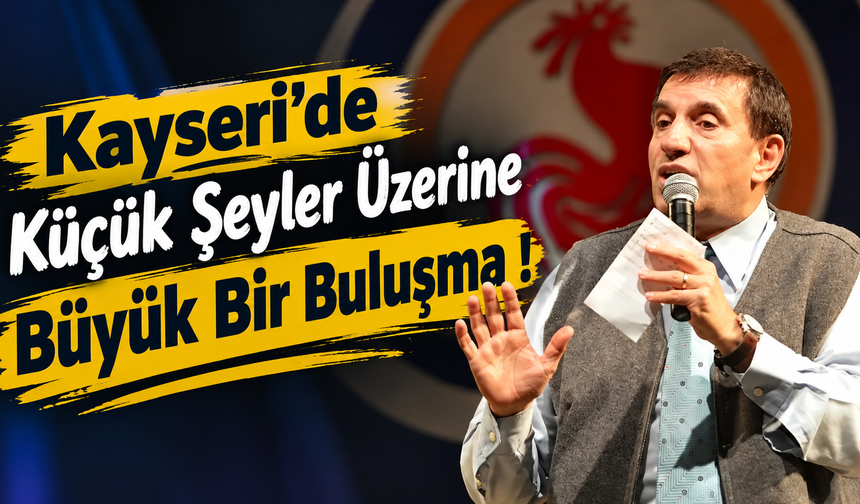 Üstün Dökmen Kayseri’ye Geliyor! İşte Tarih, Saat ve Bilet Fiyatları
