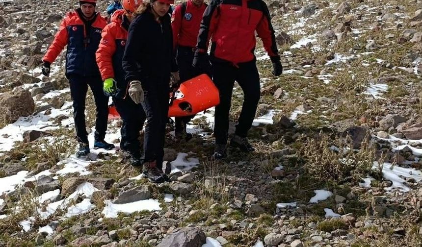 Erciyes Dağı'nda şüpheli ölüm: Ekipler seferber oldu