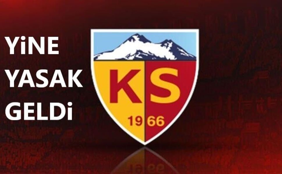 Kayserispor'a yine transfer yasağı