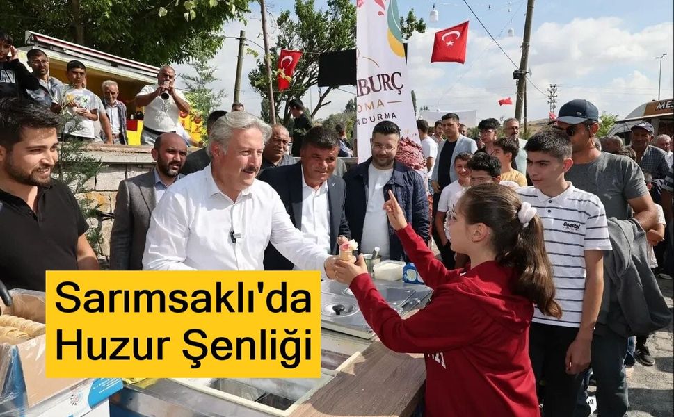 Sarımsaklı'da Huzur Şenliği