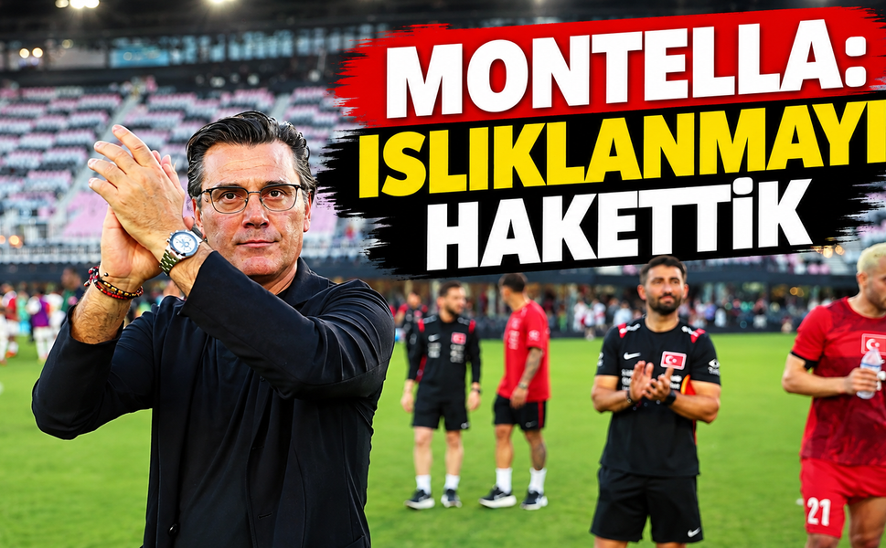 Montella, İtalya maçı sonrası açıkladı. Montella istifa mı etti