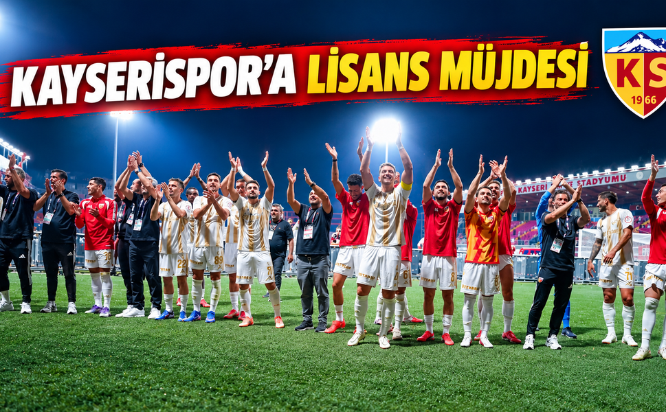 Kayserispor’a Federasyon’dan güzel haber
