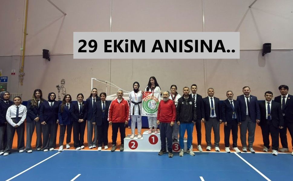 29 Ekim TaeKwonDo turnuvası yapıldı