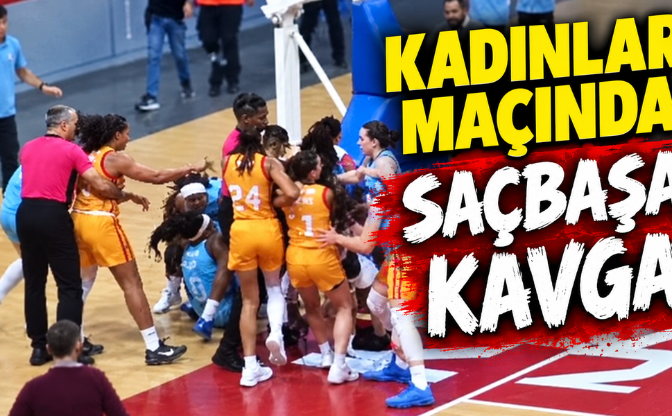 Kadınlar Basketbol Maçında Kavga