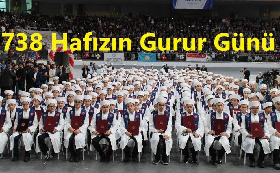 Kayseri’de 738 Öğrenci Hafızlık Belgesine Kavuştu! Törende Duygusal Anlar Yaşandı