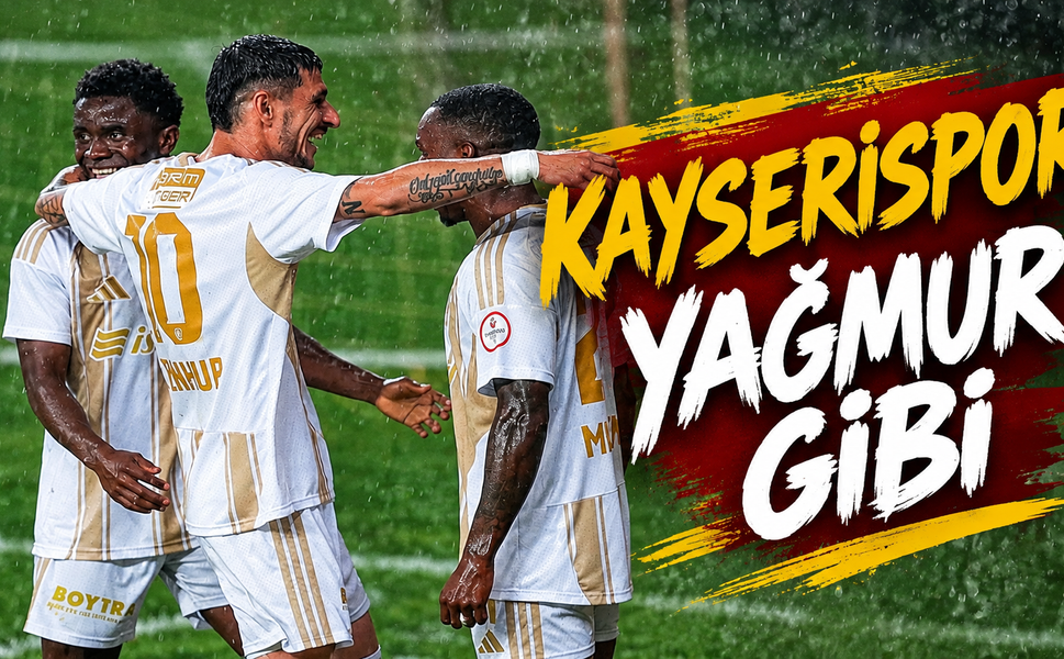 Kayserispor Antalya'ya faturayı ağır kesti