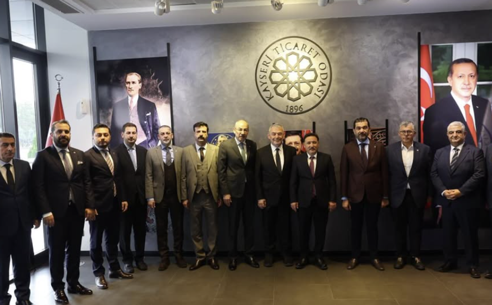 Vali Gökmen Çiçek'ten Kayseri Ticaret Odası'na Hayırlı Olsun Ziyareti