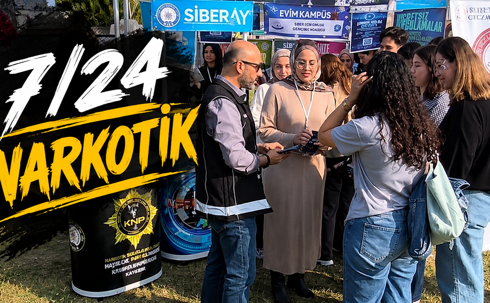 Kayseri’de Narkotik Bilgilendirmesi: 6670 Vatandaşa Ulaşıldı