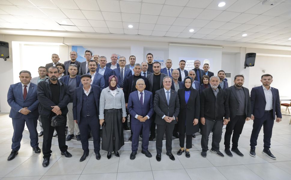 Hacılar'da Muhtarlarla İstişare Toplantısı Yapıldı