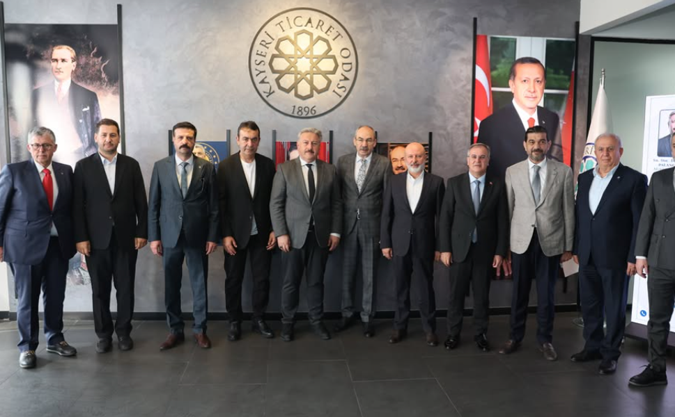 Belediye başkanlarından KTO'ya "hayırlı olsun" ziyareti!