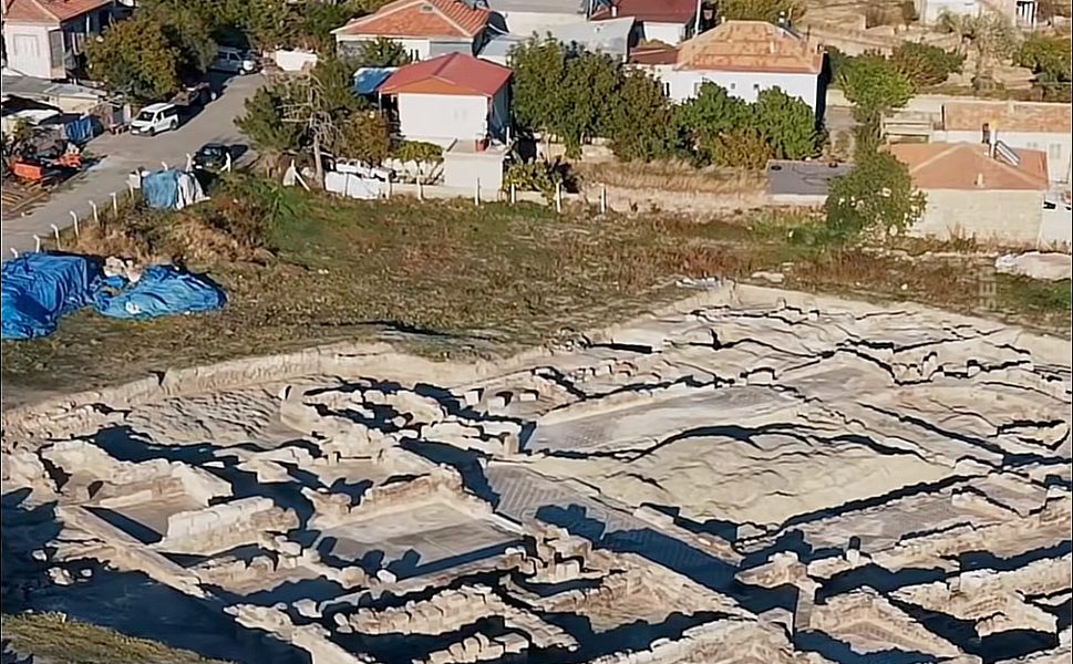 Örenşehir'deki tarihi mozaikler turizme kazandırılıyor!