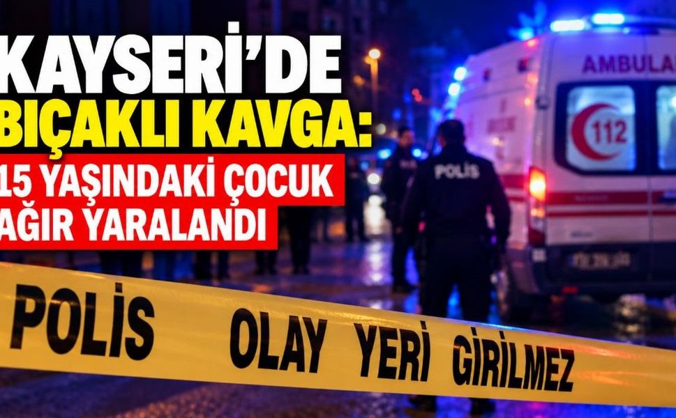 15 yaşındaki çocuk yoğun bakımda!