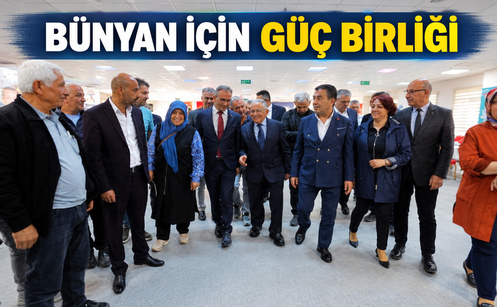 Bünyan için Muhtarlar ile güç birliği