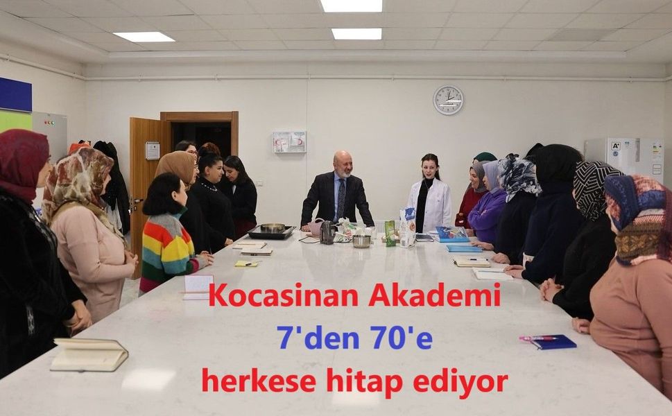 Kocasinan Akademi kadınlara meslek ve gelir kapısı oluyor