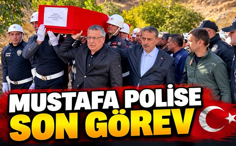 Kayserili Polis Mustafa Oğuzhan Çavuş Son Yolculuğuna Uğurlandı