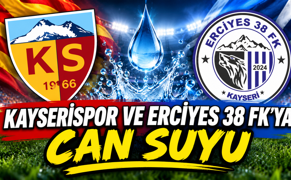 Paşalı Grup'tan Kayserispor ve Erciyes 38 FK'ya Destek