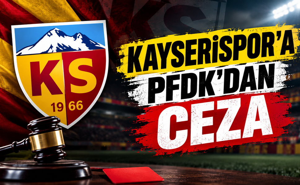 Kayserispor'a PFDK'dan Manisa FK maçının faturası