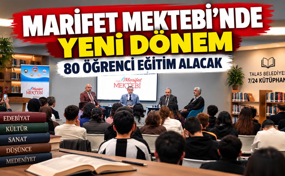 Kayseri Marifet Mektebi’nde Yeni Dönem Başladı
