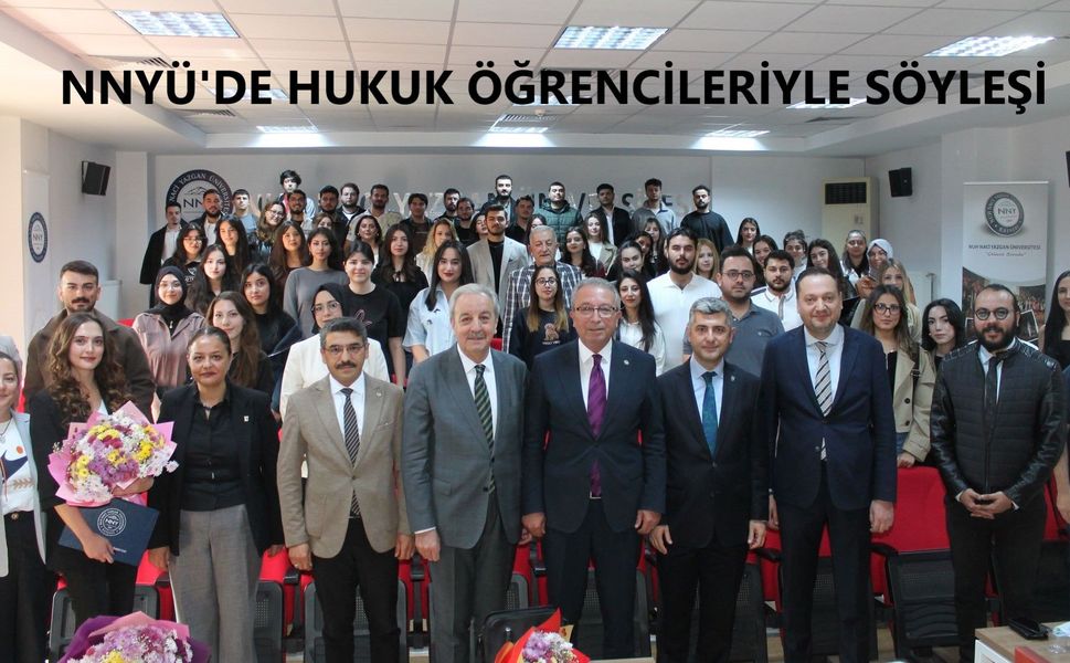 Barosu Başkanı Özsoy öğrencilerle buluştu