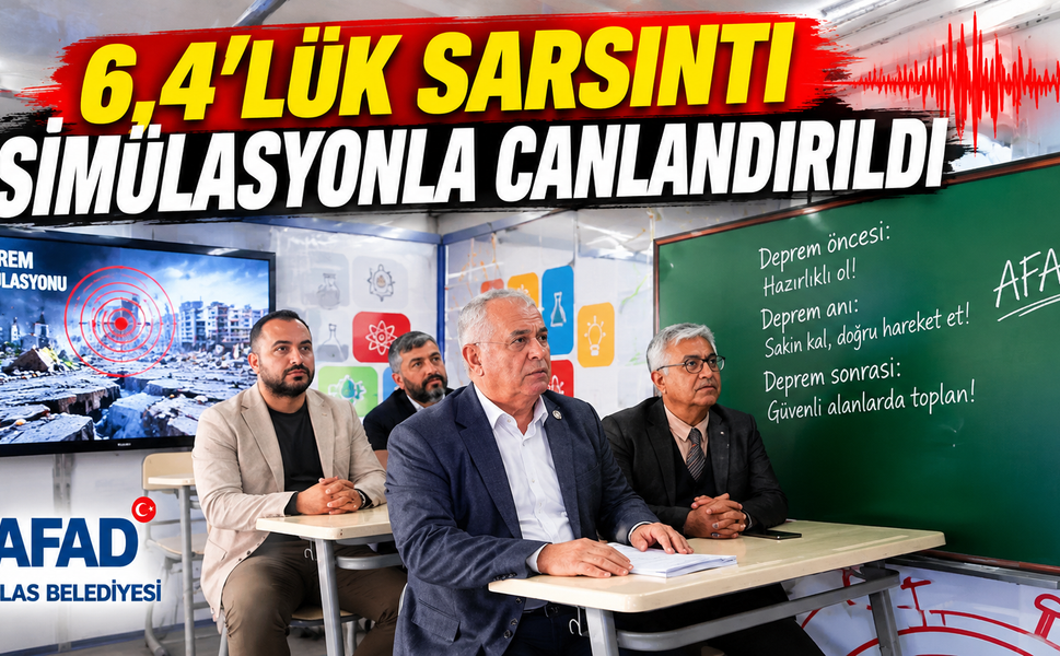 Talas’ta Deprem Farkındalığı için...