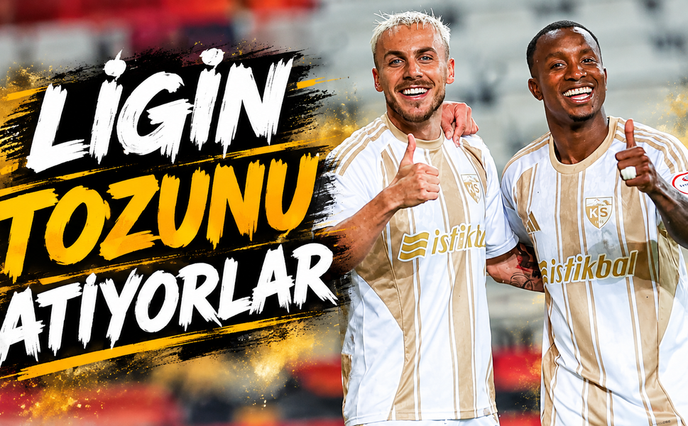Kayserispor gol makineleri Seferi ile Moreno