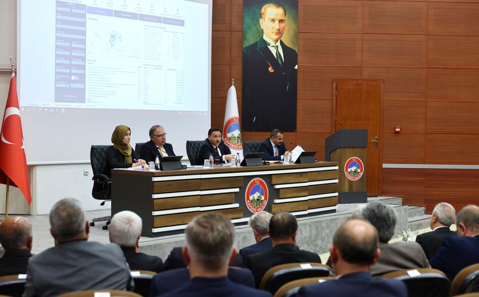 Kayseri İl Koordinasyon Toplantısı Yapıldı: Vali Çiçek'ten Yatırım Mesajı