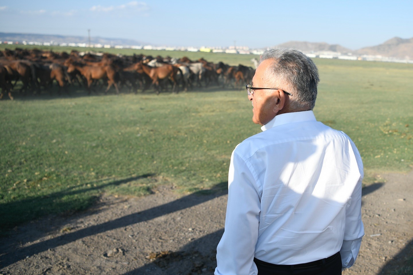Kayseri’de Hürmetçi Sazlığı’nda Yılkı Atlarıyla Doğa Buluşması